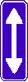 Vertical bi-directional arrow