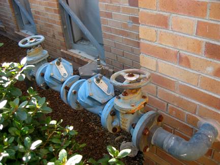 building 9 water shut off